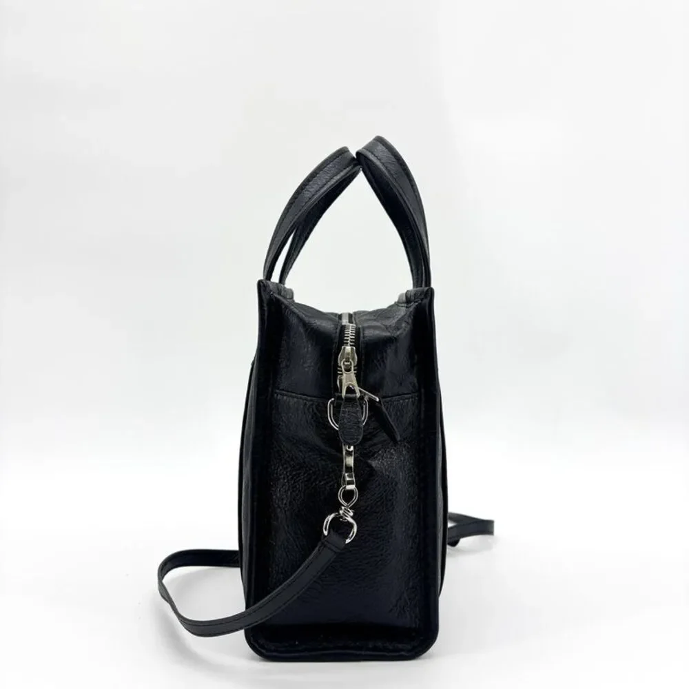 Balenciaga Bazaar Shopper XXS Tote Bag Black